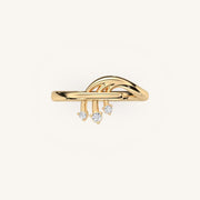 The Elara – Orion’s Belt - Inspired Celestial Ring